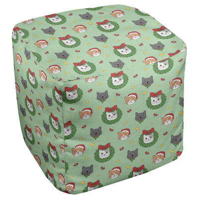 Upholstered Pouf