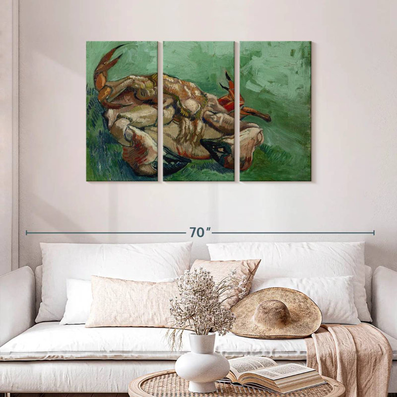 Brampt Crab On Its Back, 28" H x 45" W