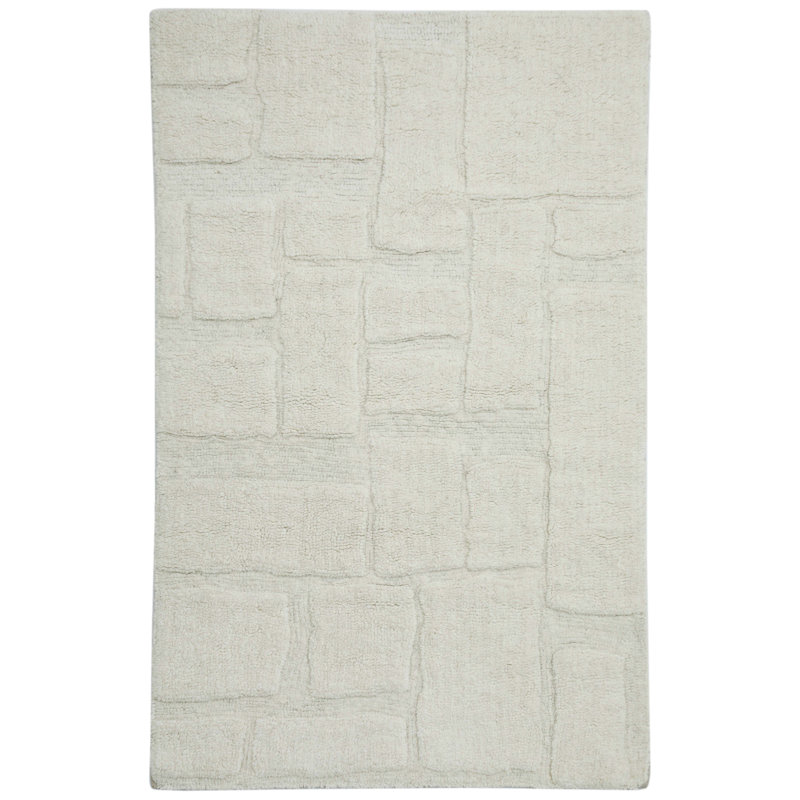 Tapis d'intérieur en laine tissé à la main Tatyona, 3 pi x 5 pi