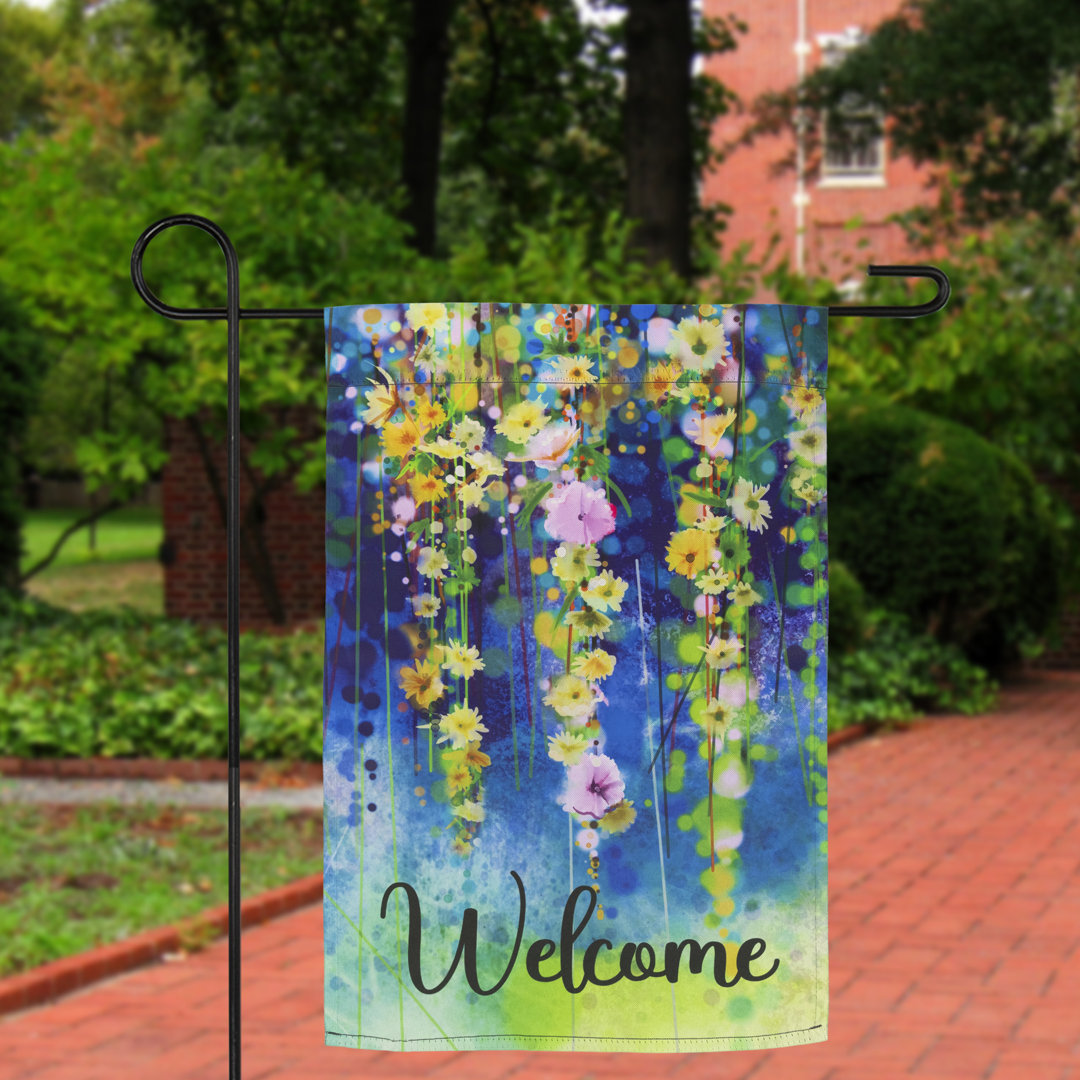 Double Sided 18'' H x 12.5'' W Polyester Garden Flag Northlight Seasonal