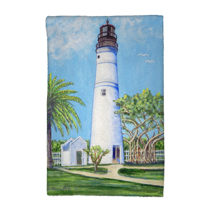 Serviette de cuisine à phare clé west