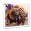 Mauve et jaune, collage intemporel II - Classics, art mural-901691651-934780989
