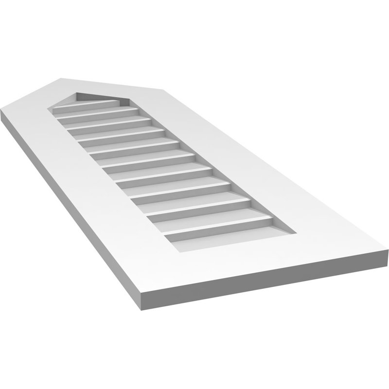 Ventilateur à pignon en uréthane non-fonctionnel Signature, H 40 po x l 14 po x P 1 po