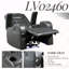 Fauteuil inclinable électrique en cuir avec fonction Bluetooth, chargeur sans fil et porte-gobelet Aire