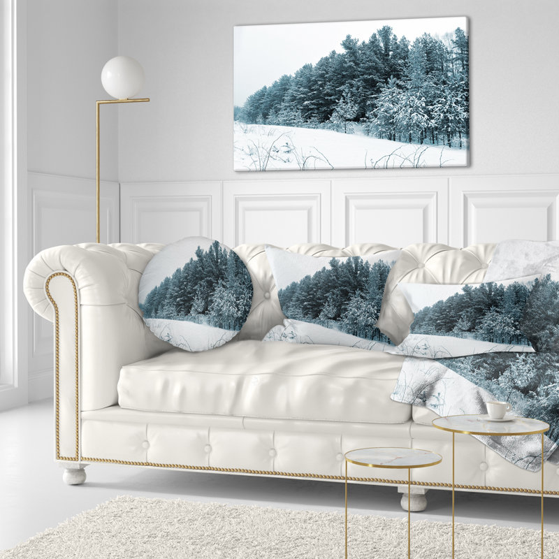 Coussin Dark Winter Trees