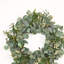 Décoration de porte 24 po à motif de courge d'eucalyptus mélangé 24 po