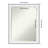 Maya Half-Inch-Bevel Framed Wall Mirror-119688523