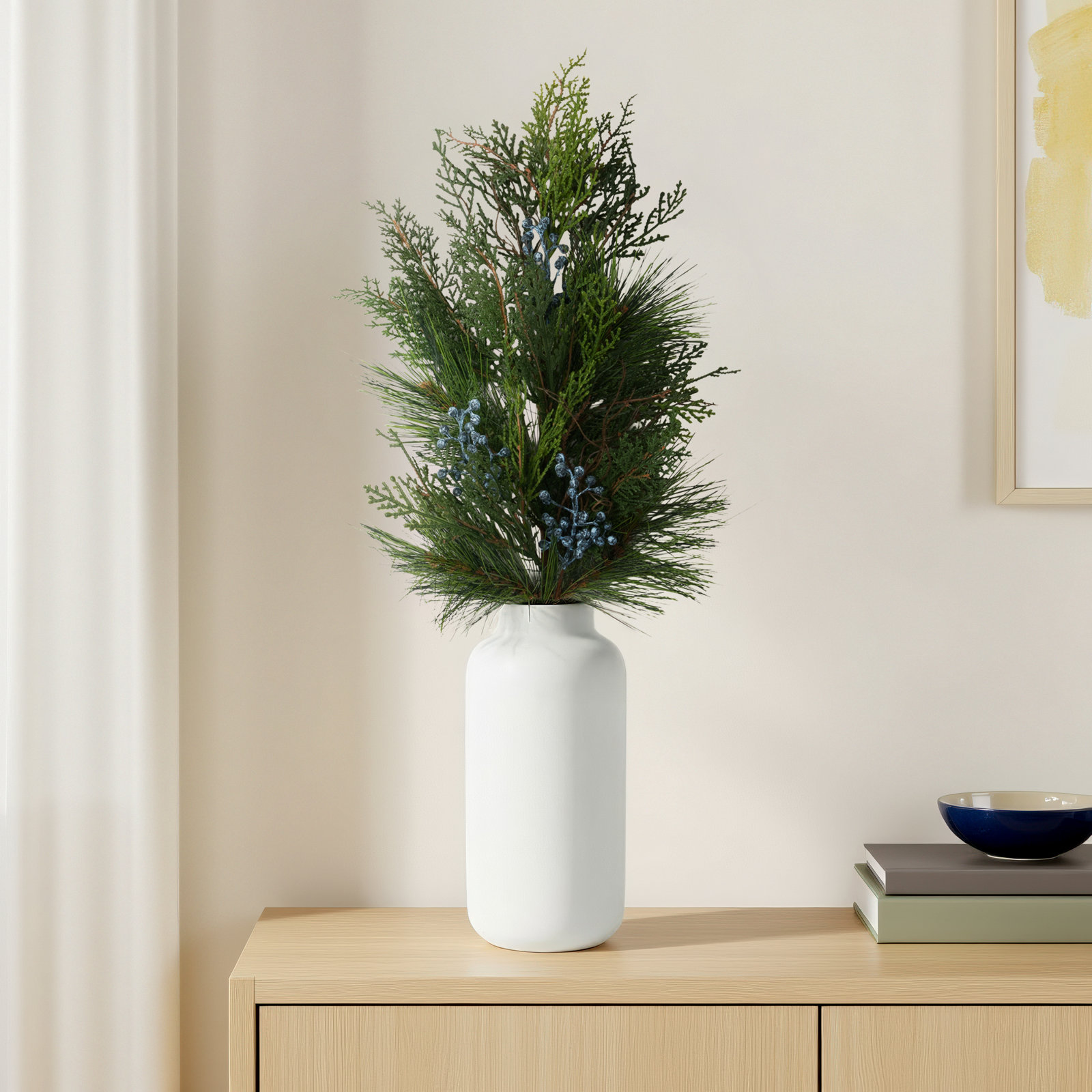 Artificial Juniper Spray