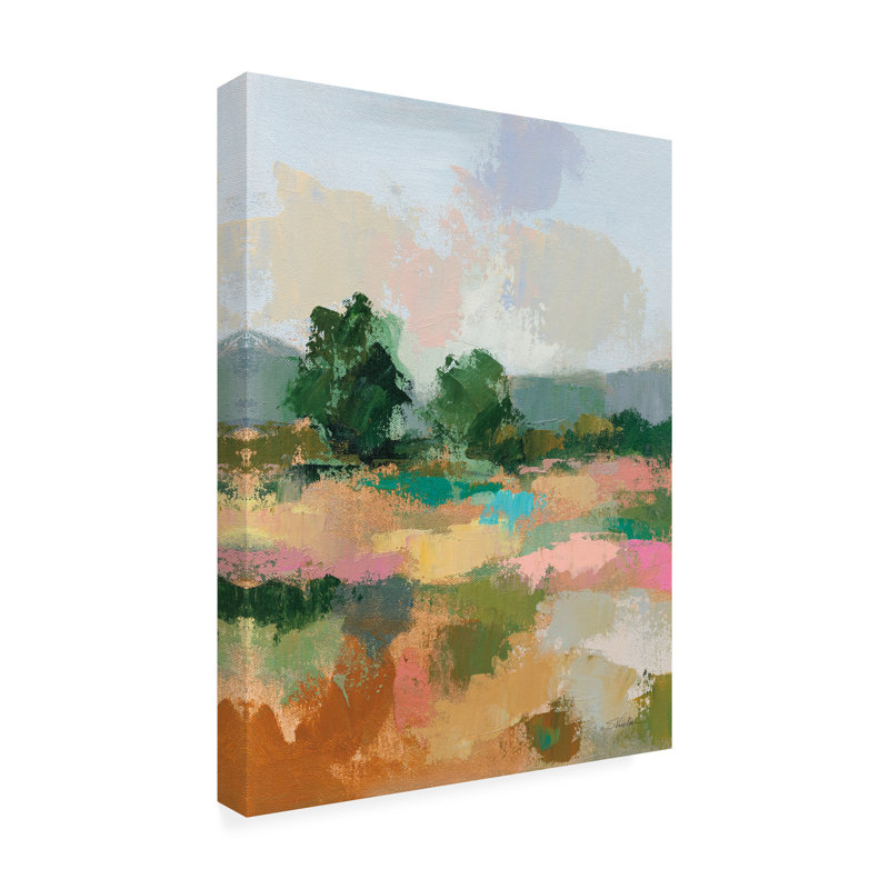 Art mural sur toile «bolologia Silvia Vassileva Spring Landscape I», H 24 po x l 18 po