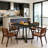 Square Coffee Table,Rustic Dining Table,Classic Kitchen Table,Small Conference Table(Only Table)