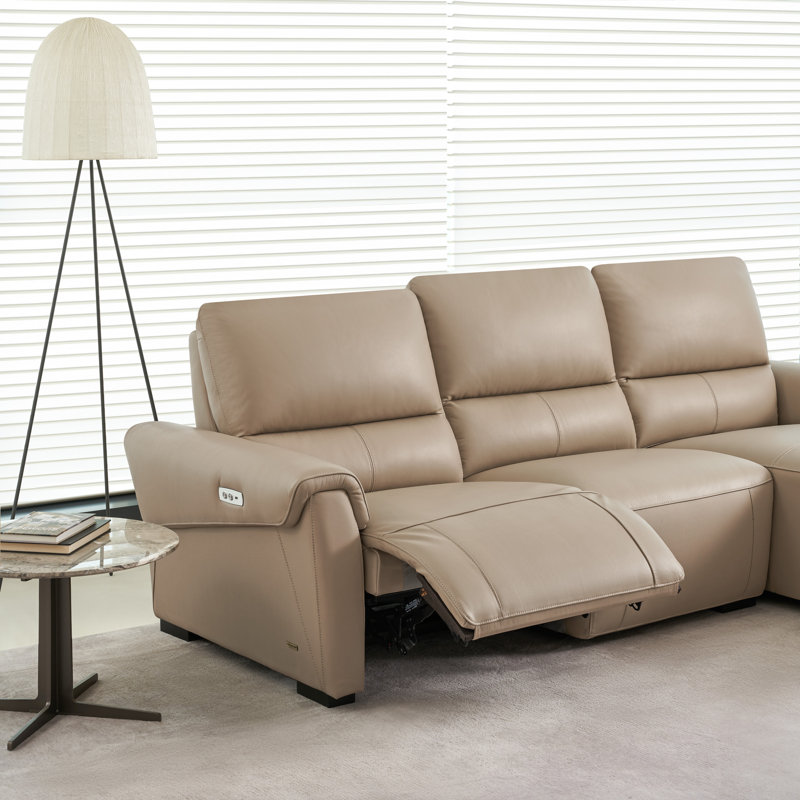 Minnich 105" Wide Sofa & Chaise, Right Hand Facing, Taupe