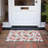 Machine Washable Indoor/Outdoor Christmas Nutcracker Xhevrie Ivory Rug-507434828