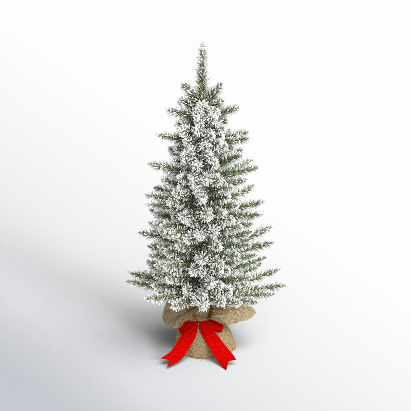 3' Lighted Artificial Fir Christmas Tree