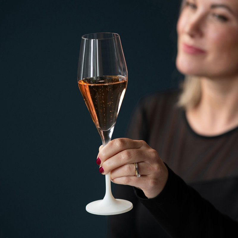Manufacture Rock Blanc Champagne Flute