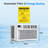 12000Btu Silent And Efficient Window Air Conditioner - Fast Cooling, Remote Control, Doe/Ul/Csa