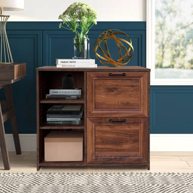 Gioia 4 - Shelf Storage Cabinet Hashtag Home Color: Soft White