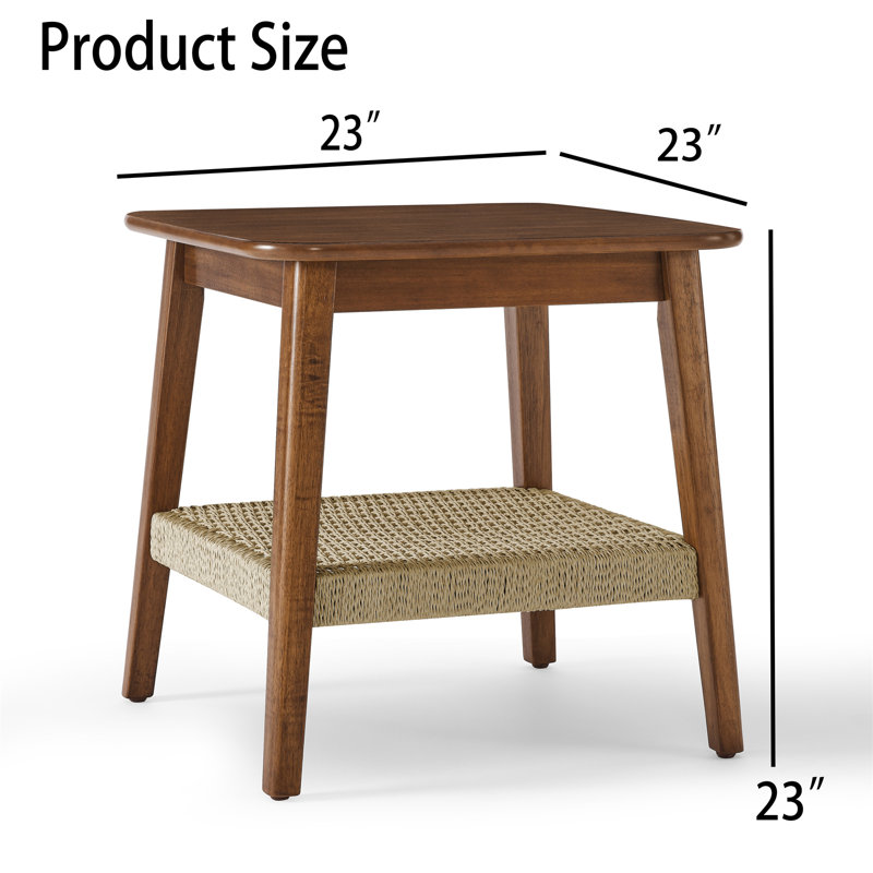 Table de bout avec rangement Aemon