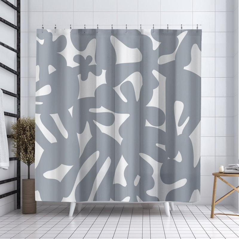 Rideau de douche Coco, Gris