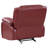 Llayla Faux Leather Home Theater Seat