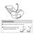 360 degrees Swiveling Lounge Sofa Chair With Adjustable Head And Waist-1412445552