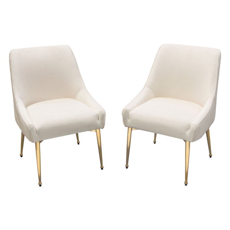 Chaise parsons Dunwich Niobrara, Crème, crème