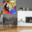 «Sax Player» par Rey Klimt, art mural en verre acrylique-693343666