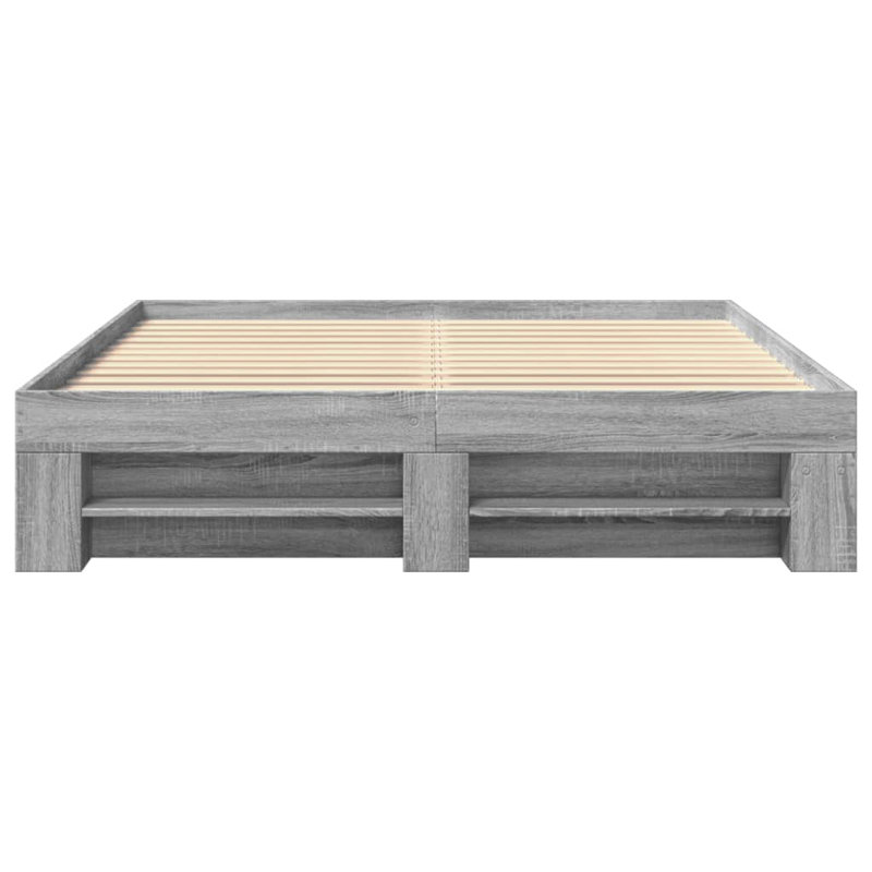 Storage Bed, Kingsize (5'), Grey Sonoma