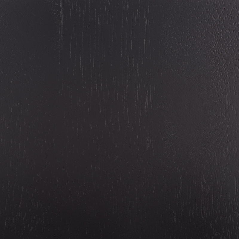 Jordyn Solid Wood Side Chair, Matte Black