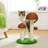 Mushroom Shaped Natural Sisal Cat Scratcher