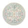 Kaldi Oriental Botanical Floral Machine Washable Area Rug with Non-Slip Backing for Living Room, Dining Room, Bedroom