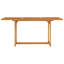 Aroon 6 - Person Teak Wood Patio Dining Set with Rectangular Table