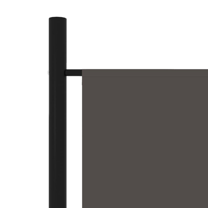 Paravent 6 panneaux vidaXL Anthracite 118,1 "x70,9, Anthracite, 6, H 70,87 po x l 118,11 po x P 1,6 po