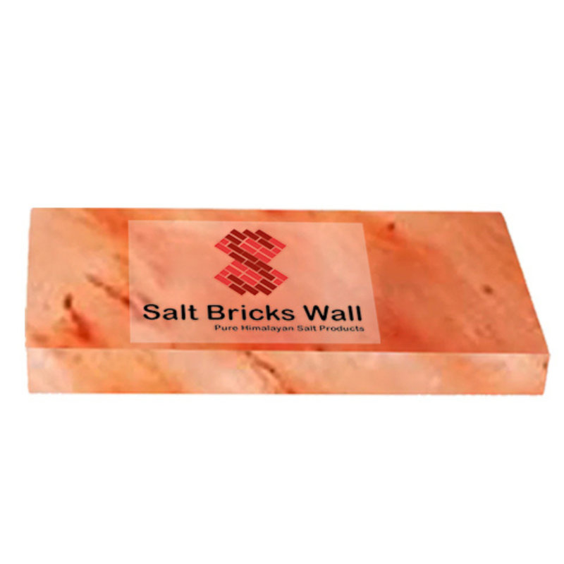 Salt Bricks – 8" X 4" X 1" Natural Salt Tiles For Salt Walls, Spa & Sauna Pack Of 50