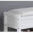 Bench With Shoe Storage White
