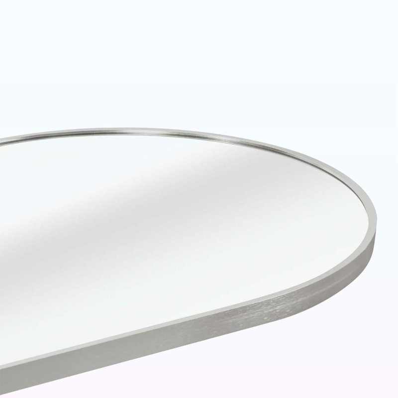 Miroir de salle de bain, Argent argent