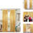 2pcs 24W*96H Inch Screen Curtain Starry Sky Sequins Wear Rod Curtain, Used For Wedding Background Wall Stage Mending Gauze Curtain Wedding Decoration Scene Layout Large Size 125*243cm Red/Gold-585094416-585094422