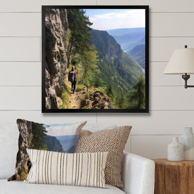 " Mountain Hiking In Summer "