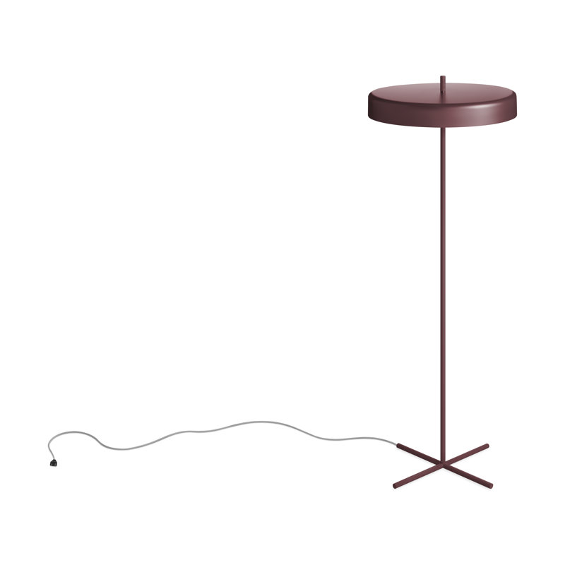 Bobber LED Floor Lamp, Oxblood
