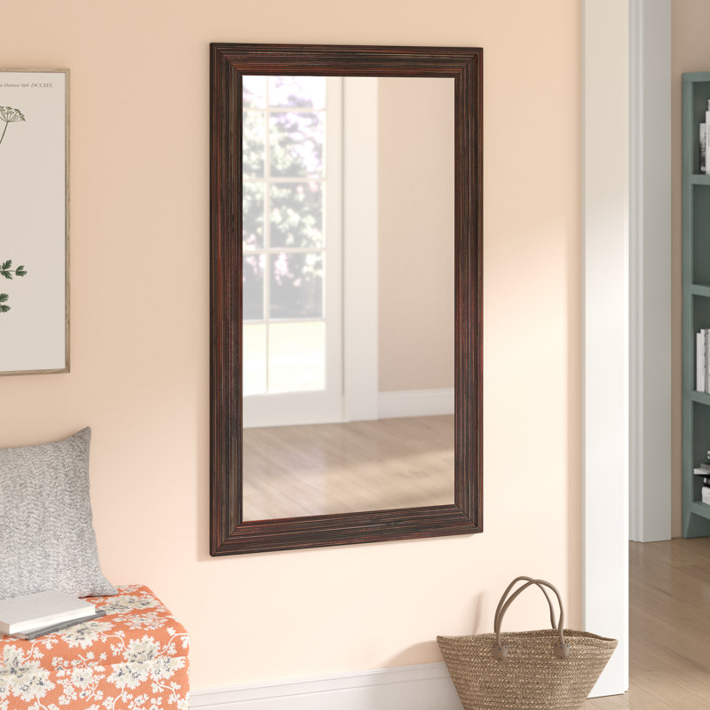 Miroir décoratif vénitien moderne et contemporain Heatherly, H 55,75 po x l 30,75 po