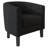 Munson 26.77" Wide Linen/Polyester Upholstered Barrel Chair-534781284