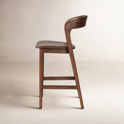 Kayla Leather Bar & Counter Stool