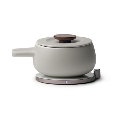 Fondi Self-Heating Fondue Set - Soft Gray