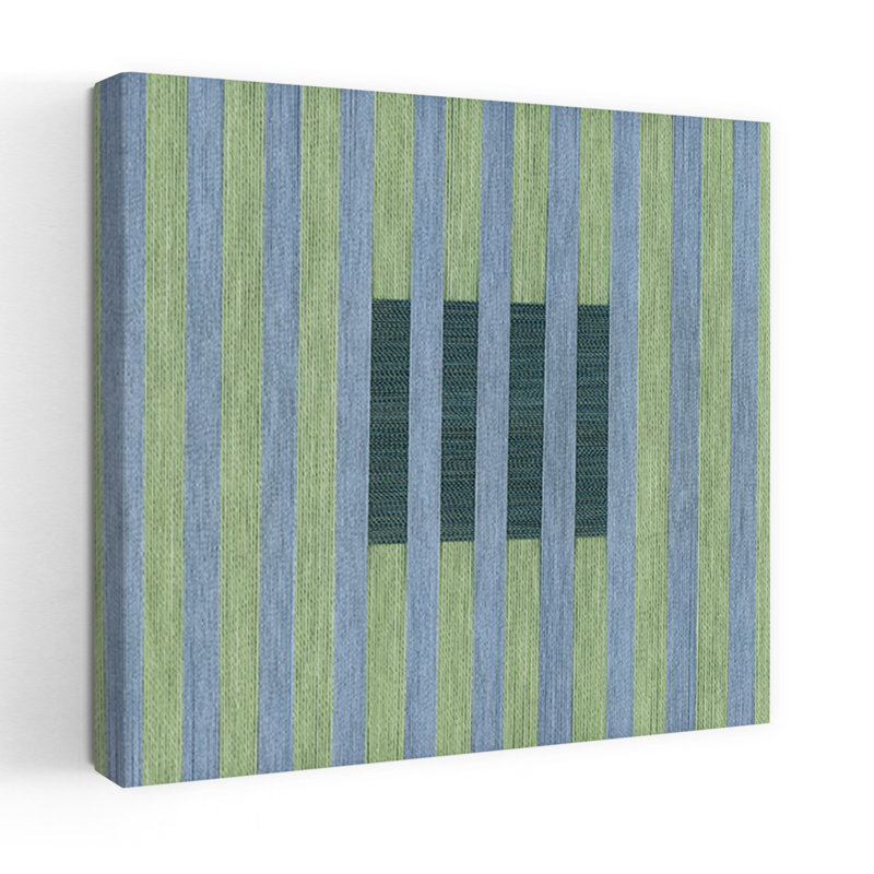 Art contemporain abstrait géométrique, H 18 po x l 18 po