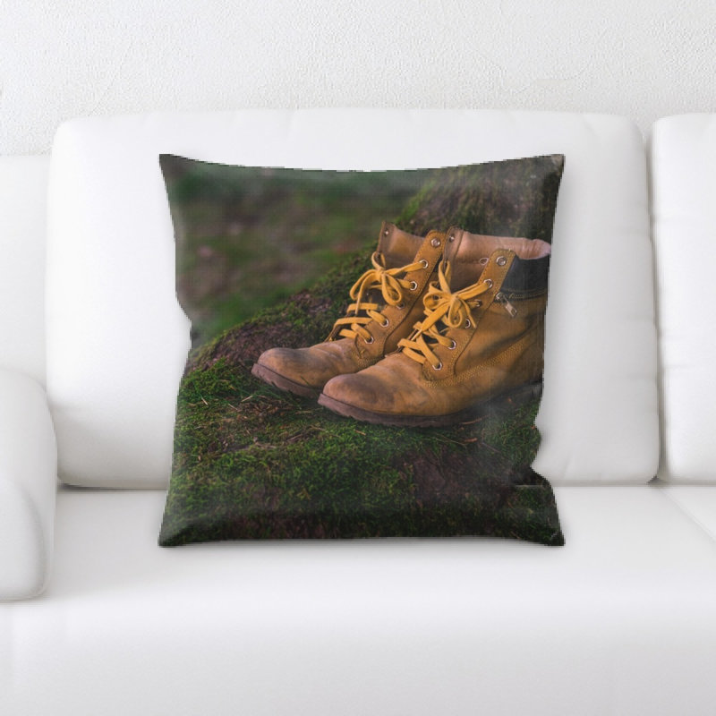 Coussin décoratif chaussures