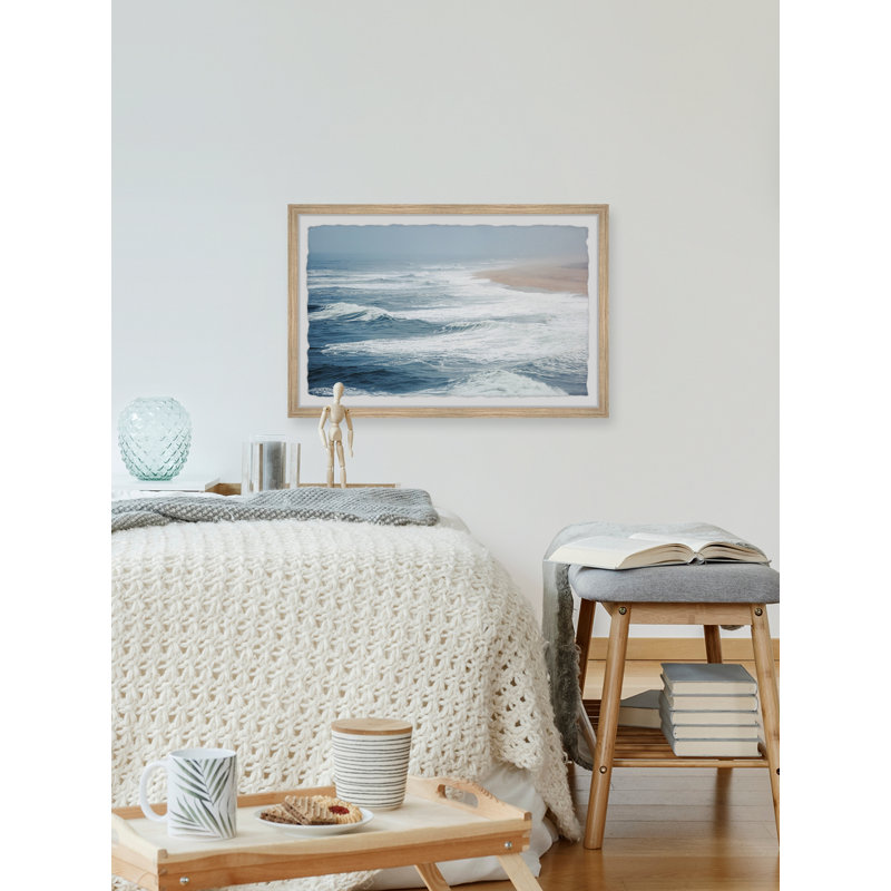 Surfer's Destination by Marmont Hill - Single Picture Frame Print, 20cm H x 30cm W x 3.81cm D