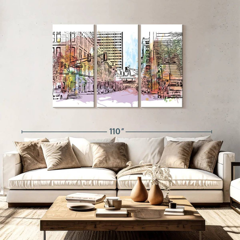 Sireci Fort Wayne Sireci Street, 48" H x 74" W