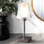 Lampe de table en bronze huilé 12,5 po Zuria-1253255369