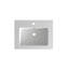 BB02-24-101, lavabo à surface solide intégré SANS drain et robinet