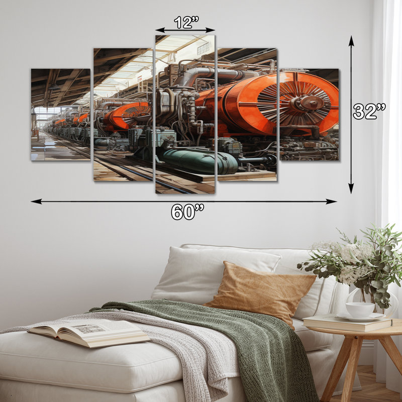 Kylise - reproduction d'art sur toile - 5 panneaux