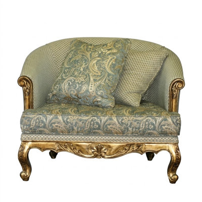 Upholstered Chair And A Half